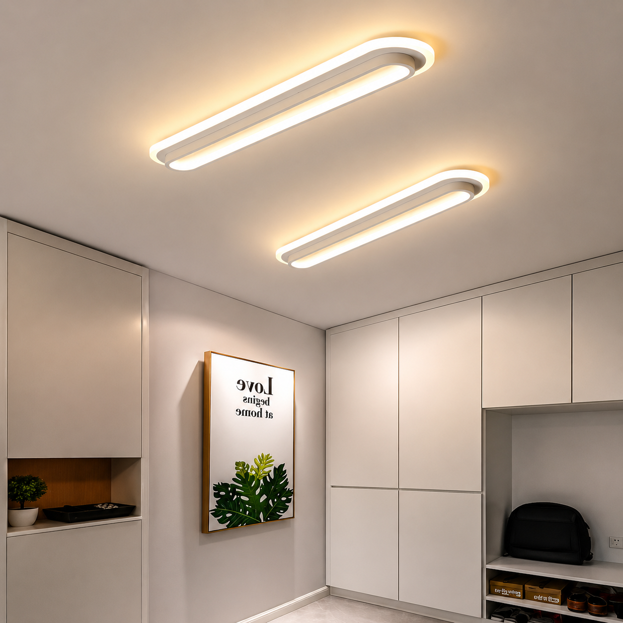 Linea Hallway LED Ceiling Light