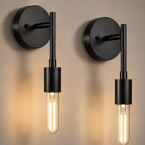 Edison Modern Bathroom Wall Lamp - 1 Head