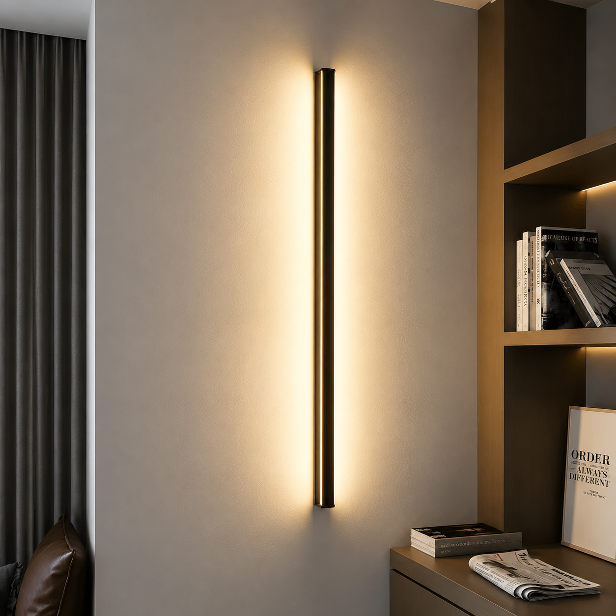 Lumen Line Corner Atmosphere Wall Lamp